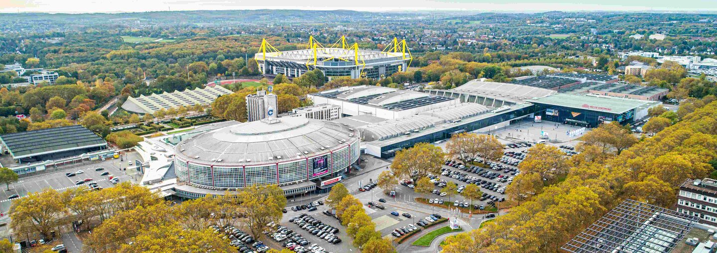 Übersicht, Gelände Westfalenhallen Unternehmensgruppe