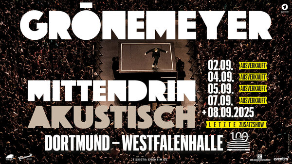 Herbert Grönemeyer - mittendrin akustisch - Dortmund Westfalenhallen